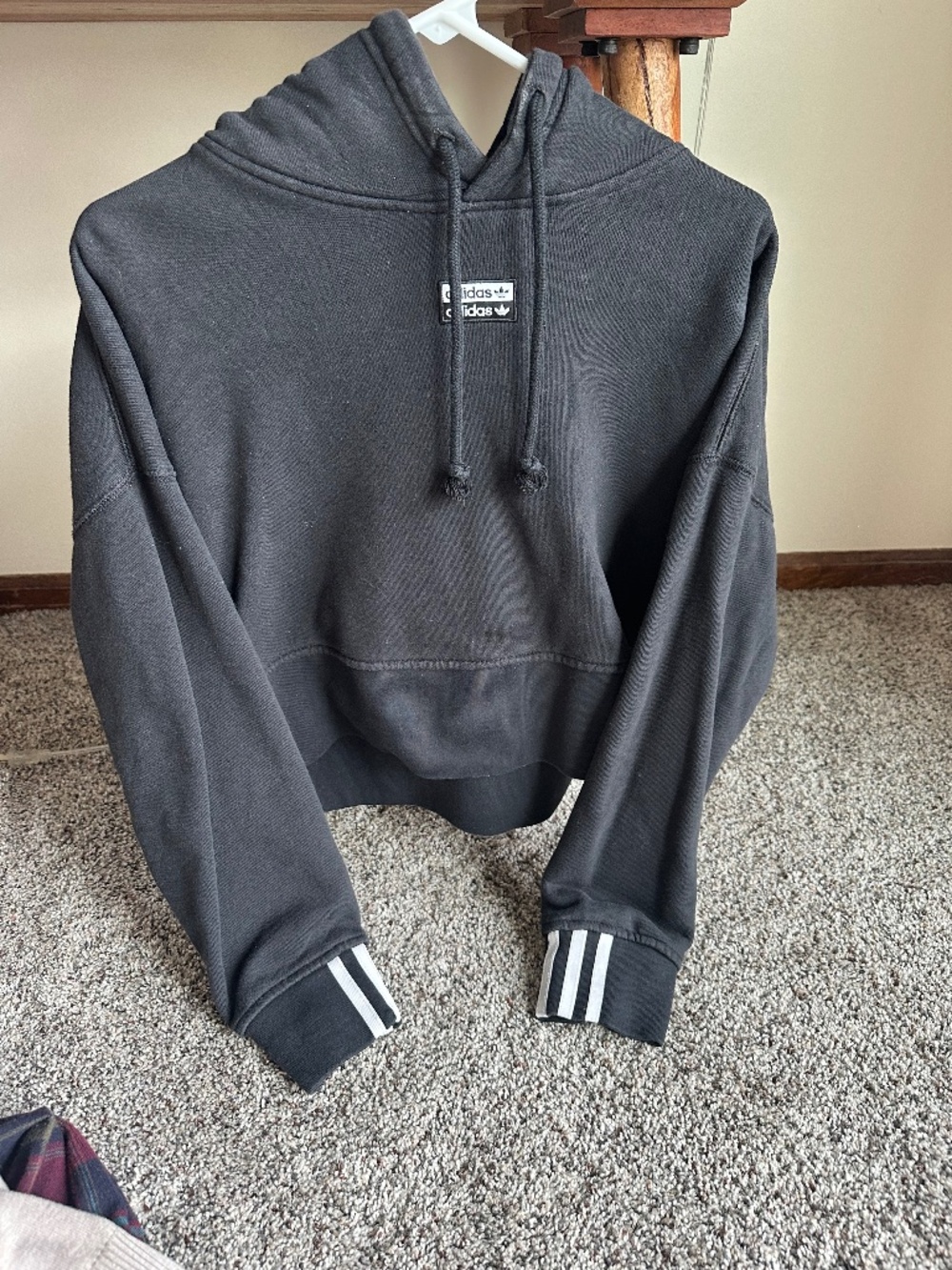 Adidas crop sweatshirt